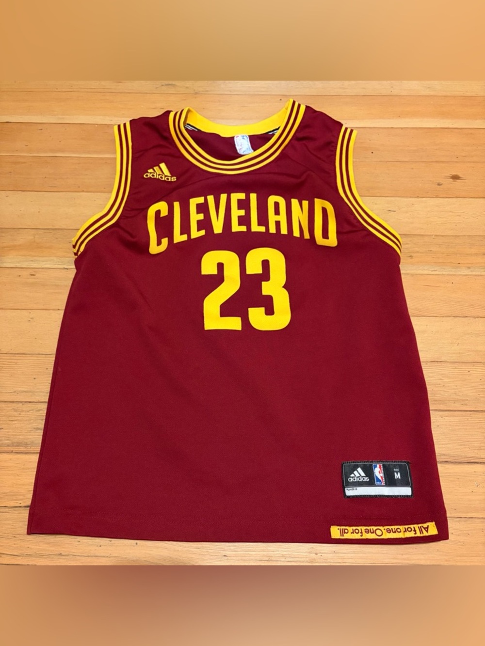 Adidas Cleveland Cavaliers LeBron James swingman Jersey Youth Medium